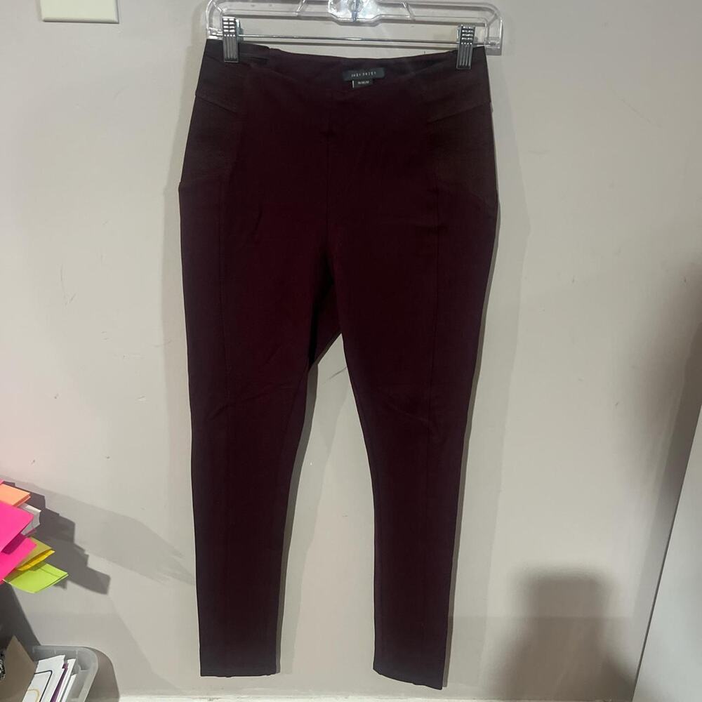 Burgundy suzy shier leggings size